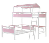 TWIN/TWIN WORKSTATION BUNK BED