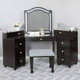 Tracie Vanity Set w/ Stool - Furniture Lobby
