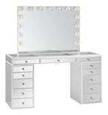 Slaystation® Pro Premium Mirrored Vanity Table - Furniture Lobby