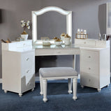 Tracie Vanity Set w/ Stool - Furniture Lobby